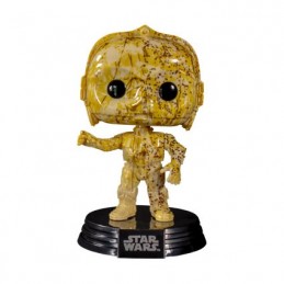 Figur Funko Pop Futura Star Wars C-3PO with Hard Acrylic Protector Limited Edition Geneva Store Switzerland