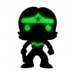 Figurine Funko Pop Phosphorescent DC Justice League Wonder Woman Silhouette Edition Limitée Boutique Geneve Suisse