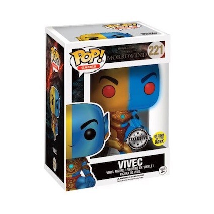 Figur Funko Pop Glow in the Dark Games Elder Scrolls Vivec Limited Edition Geneva Store Switzerland