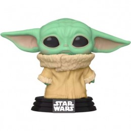 Figur Funko Pop Star Wars The Mandalorian The Child Concerned (Baby Yoda) Limited Edition Geneva Store Switzerland