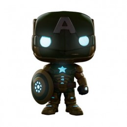 Figur Funko Pop Glow in the Dark Games Marvel Contest of Champions Civil Warrior Green Limited Edition Geneva Store Switzerland