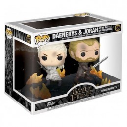 Figurine Funko Pop Game of Thrones Daenerys et Jorah Back to Back avec Swords Movie Moments Boutique Geneve Suisse