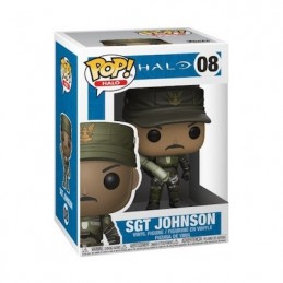 Figuren Funko Pop Games Halo Sgt Johnson (Selten) Genf Shop Schweiz