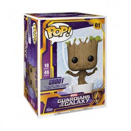 Figur Funko Pop 46 cm Marvel Guardians of the Galaxy Dancing Groot Geneva Store Switzerland