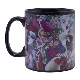 Figur Paladone XL Mug Harley Quinn Heat Change DC Comics Geneva Store Switzerland