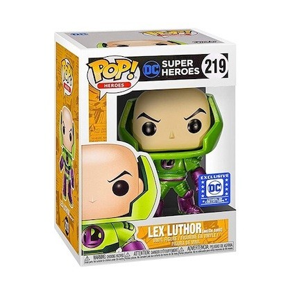 Figur Funko Pop Metallic DC Heroes Lex Luthor Mech Suit Limited Edition Geneva Store Switzerland