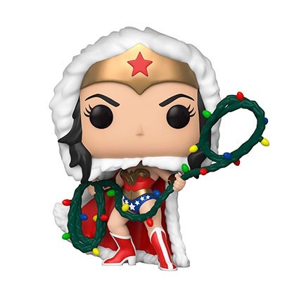 Figuren Funko Pop DC Comics Holiday Wonder Woman mit String Light Lasso (Selten) Genf Shop Schweiz