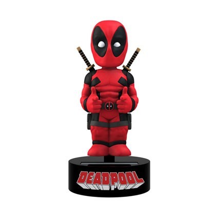 Figur Neca Marvel Comics Deadpool Solar Powered Body Knocker Geneva Store Switzerland