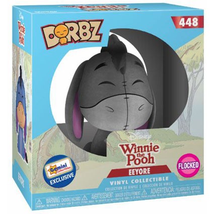 Winnie l'ourson - Figurine Dorbz Bourriquet (Flocked) 8 cm