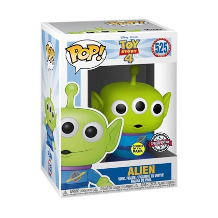 Figuren Funko Pop Phosphoreszierend Disney Toy Story 4 Alien Limitierte Auflage Genf Shop Schweiz