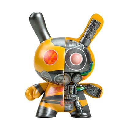 Figur Kidrobot Dunny Dairobo-B Mecha Half Ray 5" Yellow Edition by Dolly Oblong Geneva Store Switzerland