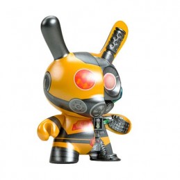 Figur Kidrobot Dunny Dairobo-B Mecha Half Ray 5" Yellow Edition by Dolly Oblong Geneva Store Switzerland