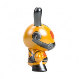 Figurine Kidrobot Dunny Dairobo-B Mecha Half Ray 12,5 cm Edition Jaune par Dolly Oblong Boutique Geneve Suisse