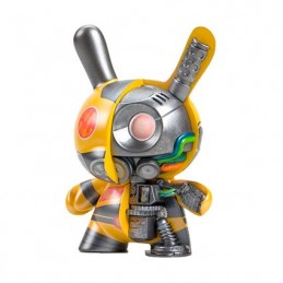 Figuren Kidrobot Dunny Dairobo-B Mecha Half Ray 12,5 cm Gelbe Auflage von Dolly Oblong Genf Shop Schweiz