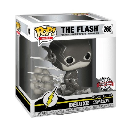 Figur Funko Pop Deluxe The Flash Jim Lee Black and White Limited Edition Geneva Store Switzerland