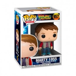 Figuren Funko Pop Zurück in die Zukunft Marty McFly in 1955 Outfit (Selten) Genf Shop Schweiz