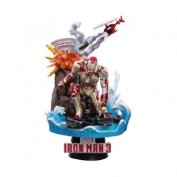 Figurine Beast Kingdom Iron Man 3 15 cm Diorama D-Select Iron Man Mark XLII Boutique Geneve Suisse