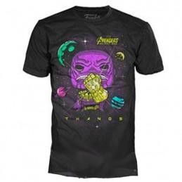 Figur Funko T-shirt Avengers Infinity War Thanos Limited Edition Geneva Store Switzerland