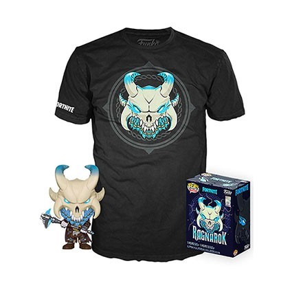 Figur Funko Pop Glow in the Dark and T-Shirt Fortnite Ragnarok Limited Edition Geneva Store Switzerland