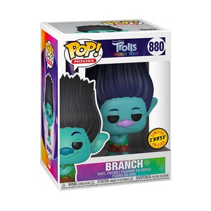 Figur Funko Pop Trolls World Tour Branch Chase Limited Edition Geneva Store Switzerland