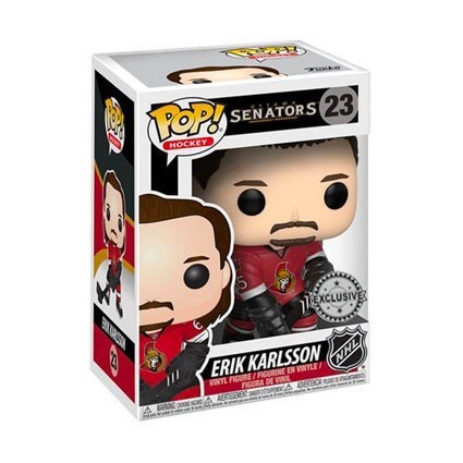 Figur Funko Pop Hockey NHL Erik Karlsson Home Jersey Limited Edition Geneva Store Switzerland