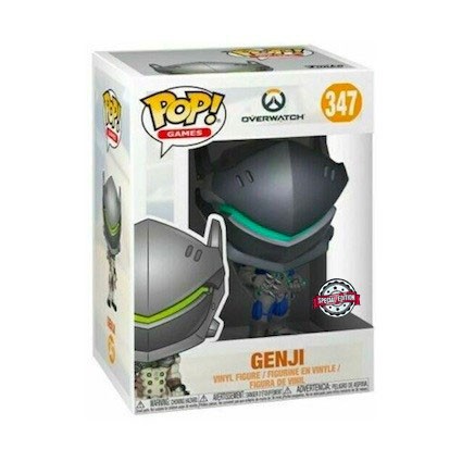 Figur Funko Pop Overwatch Genji Carbon Limited Edition Geneva Store Switzerland