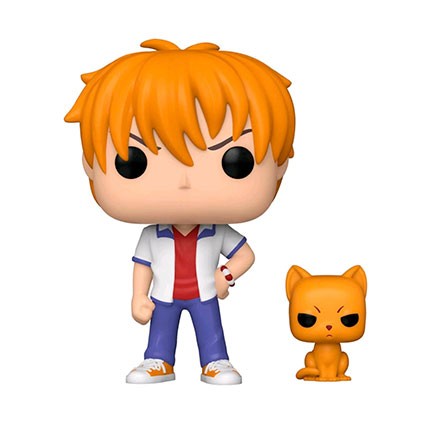 Figurine Pop Fruits Basket Kyo with Cat Edition Limitée Funko bouti...