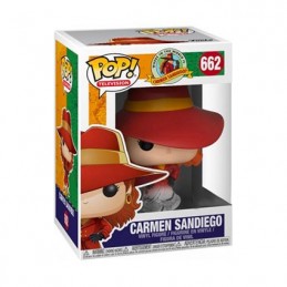 Figur Funko Pop TV Carmen Sandiego Translucent Limited Edition Geneva Store Switzerland