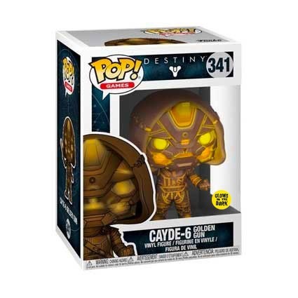 Figur Funko Pop Glow in the Dark Destiny Cayde-6 with Gold Gun Limited Edition Geneva Store Switzerland