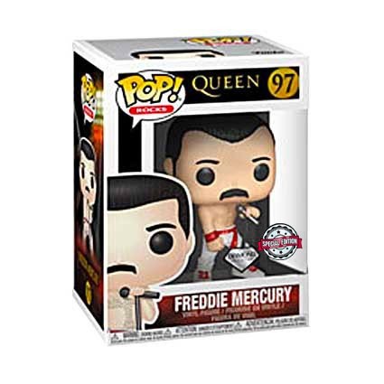 Figur Funko Pop Diamond Music Queen Freddie Mercury Glitter Limited Edition Geneva Store Switzerland