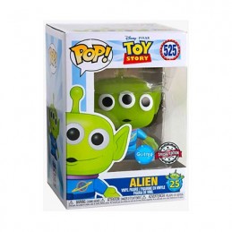 Figuren Funko Pop Glitter und T-Shirt Toy Story Alien Pizza Planet Limitierte Auflage Genf Shop Schweiz