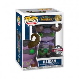 Figurine Funko Pop Métallique World of Warcraft Illidan Blizzard 30th Anniversary Edition Limitée Boutique Geneve Suisse