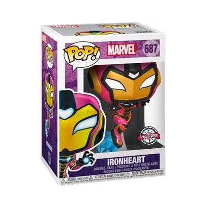 Figur Funko Pop Iron Man Ironheart Limited Edition Geneva Store Switzerland