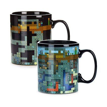 Figur Hole in the Wall Minecraft XL Heat Change Mug Geneva Store Switzerland