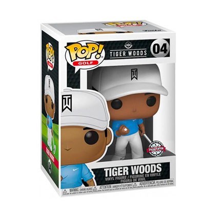 Figur Funko Pop Golf Tiger Woods Limited Edition Geneva Store Switzerland