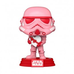 Figurine Funko Pop Star Wars Valentines Stormtrooper avec Coeur Boutique Geneve Suisse