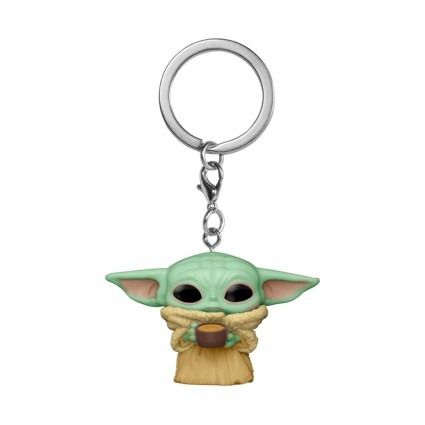 Figur Funko Pop Pocket Keychains Star Wars The Mandalorian The Child with Cup Geneva Store Switzerland