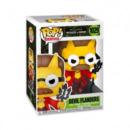 Figur Funko DAMAGED BOX Pop The Simpsons Devil Flanders Geneva Store Switzerland