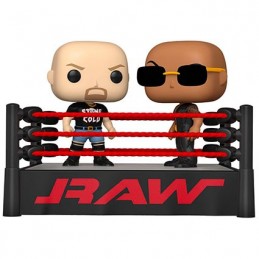 Figur Funko Pop Catch WWE The Rock vs Stone Cold in Wrestling Ring Geneva Store Switzerland