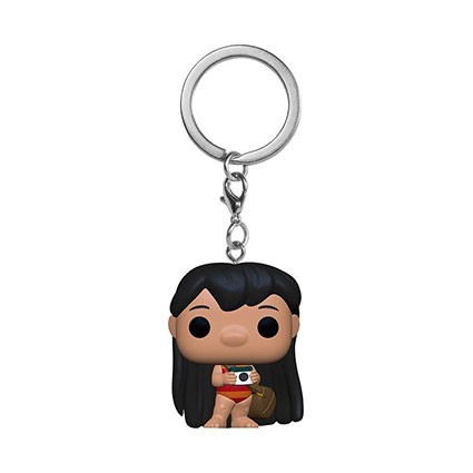 Figur Funko Pop Pocket Keychains Disney Lilo & Stitch Lilo with Camera Geneva Store Switzerland