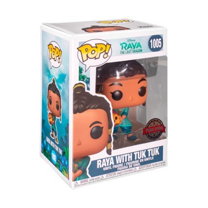 Figur Funko Pop Disney Raya and the Last Dragon Young Raya with Baby Tuk Tuk Limited Edition Geneva Store Switzerland