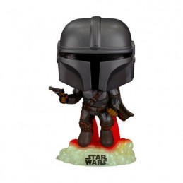 Figur Funko Pop Glow in the Dark Star Wars The Mandalorian Flying Limited Edition Geneva Store Switzerland