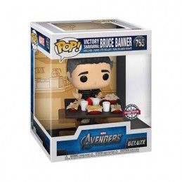 Figur Funko Pop Marvel Avengers Bruce Banner Victory Shawarma Limited Edition Geneva Store Switzerland