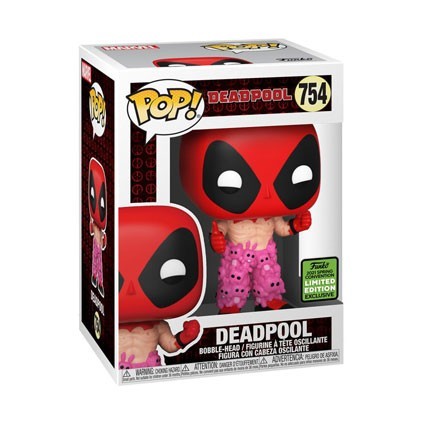 Figur Funko Pop ECCC 2021 Deadpool with Teddy Belt Limited Edition Geneva Store Switzerland