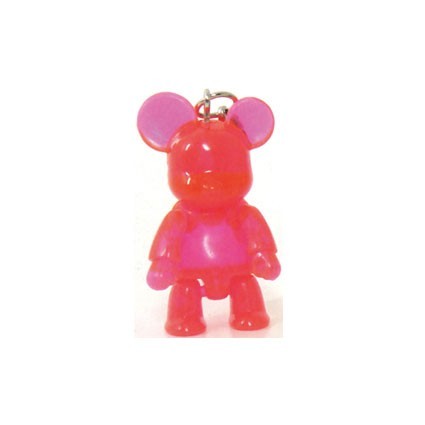Figur Toy2R Qee Mini Bear Clear Pink (No box) Geneva Store Switzerland