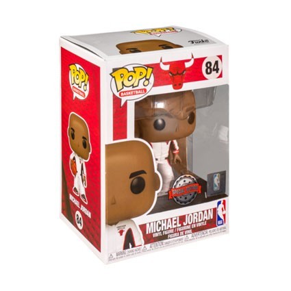 Figur Funko Pop NBA Basketball Michael Jordan Chicago Bulls White Warm-Up Suit Limited Edition Geneva Store Switzerland