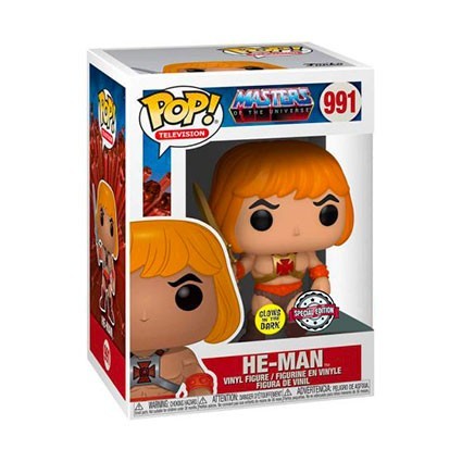 Figur Funko Pop Glow in the Dark Masters of the Universe He-Man Limited Edition Geneva Store Switzerland