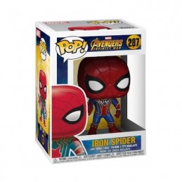 Figuren Funko Pop Metallisch Marvel Avengers Infinity War Iron Spider (Selten) Genf Shop Schweiz