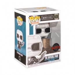 Figur Funko Pop Universal Monsters The Invisible Man Black & White Limited Edition Geneva Store Switzerland