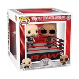 Figuren Funko Pop Catch WWE The Rock vs Stone Cold in Wrestling Ring Genf Shop Schweiz